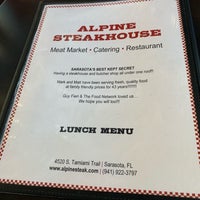 Photo taken at Alpine Steakhouse by Marty N. on 11/24/2018