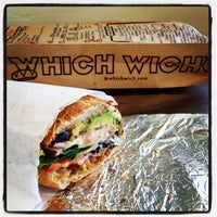 Photo taken at Which Wich? Superior Sandwiches by Gregory J. on 1/22/2013