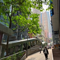 Photo taken at Central-Mid-Levels Escalator and Walkway System by Kane S. on 9/17/2022