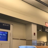 Photo taken at Gate A5 by Eric A. on 1/22/2018