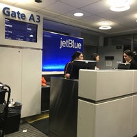 Photo taken at Gate A3 by Eric A. on 11/3/2017