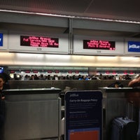 Photo taken at jetBlue Airways Check-in by Eric A. on 10/11/2012