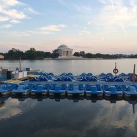 Photo taken at Tidal Basin Paddle Boats by Eric A. on 4/25/2016