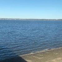 Photo taken at Conimicut Beach by Eric A. on 12/24/2019