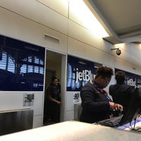 Photo taken at jetBlue Ticket Counter by Eric A. on 10/23/2017