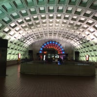 Photo taken at Gallery Place - Chinatown Metro Station by Eric A. on 5/30/2016