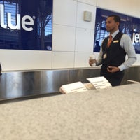 Photo taken at jetBlue Ticket Counter by Eric A. on 8/18/2016