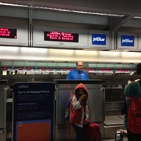 Photo taken at jetBlue Airways Check-in by Eric A. on 10/20/2012