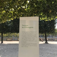 Photo taken at Terrasse de l&amp;#39;Orangerie by Eric A. on 9/14/2018