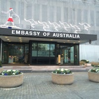Photo taken at Embassy of Australia by Eric A. on 12/15/2015