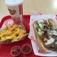 Photo taken at Charleys Philly Steaks by Ibrahim B. on 5/17/2016