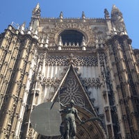 Photo taken at Seville Cathedral by Rodrigo L. on 5/28/2015