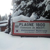 Photo taken at Plagne 1800 by Sietse v. on 2/9/2013