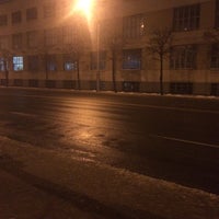 Photo taken at Остановка «Дом печати» by ???? ?. on 3/2/2016