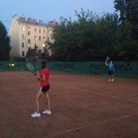 Photo taken at Теннисный Клуб &amp;quot;Лиговка&amp;quot; by Ira R. on 7/26/2013
