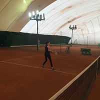 Photo taken at LahtaTennis by Иветточка on 4/23/2016