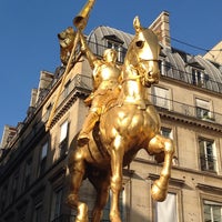 Photo taken at Statue Équestre de Jeanne d&amp;#39;Arc by Kathleen on 6/24/2015