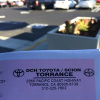 Das Foto wurde bei DCH Toyota of Torrance von Jacki P. am 10/18/2014 aufgenommen