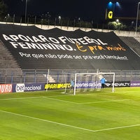 Photo taken at Estádio Alfredo Schürig (Fazendinha) by Barbara R. on 6/9/2023