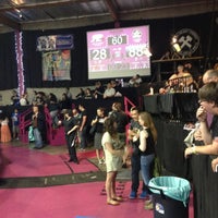 Photo taken at Doll Factory (L.A. Derby Dolls) by Alan H. on 4/28/2013
