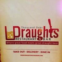 Foto diambil di Draughts Restaurant &amp;amp; Bar oleh David B. pada 5/9/2013