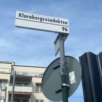 Photo taken at Klarabergsviadukten by Tatiana T. on 8/18/2022