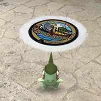 ポケモンマンホール ポケふた ジャラコ キバゴ Exhibit
