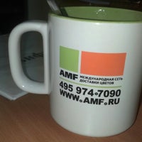 Photo taken at AMF (flower delivery company) office by Ekaterina K. on 11/29/2012