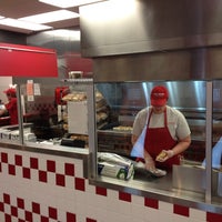 Photo taken at Five Guys by Neil I. on 12/30/2012