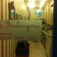 Photo taken at La Boulangerie by Phil F. on 10/1/2012