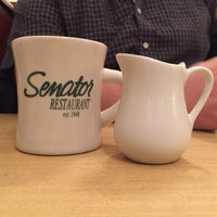 Photo taken at The Senator Restaurant by Corinne L. on 3/29/2015