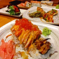 Photo taken at Ginza | Japanese Sushi Restaurant by Joe C. on 9/5/2014