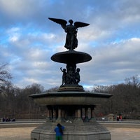 Photo taken at Bethesda Fountain by John S. on 2/21/2024