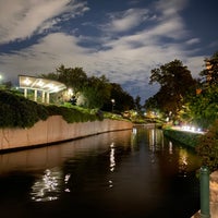 Photo taken at Museum Reach River Walk Trail by John S. on 10/18/2019