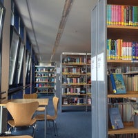 Photo taken at Stadtbibliothek by Kerstin R. on 9/20/2014