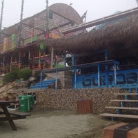 Photo taken at Guaba Beach Bar by Anastasia R. on 5/8/2013