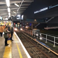 Photo taken at Prince Regent DLR Station by IVa J. on 1/22/2020