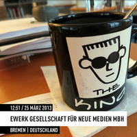 Photo taken at ewerk Gesellschaft für neue Medien mbH by Frank K. on 4/4/2013