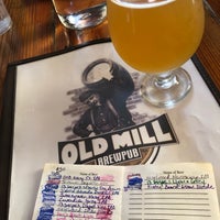 Photo taken at Old Mill Brewpub by Julia H. on 8/23/2021