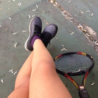 Photo taken at Suan Saen Saeb Tennis Court by Yoongzy Y. on 3/19/2014