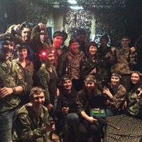 Photo taken at losttown Lazertag by Гульнара Т. on 3/30/2014