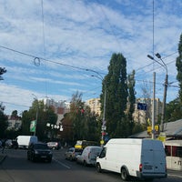 Photo taken at Vasylkivska Square by Volodymyr S. on 9/27/2016