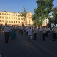 Photo taken at Сквер Сковороди by Volodymyr S. on 6/1/2019