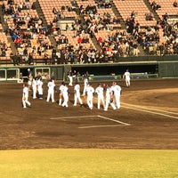 Photo taken at 石川県立野球場 by あっかん‼️ やっちまった‼️ on 5/9/2018