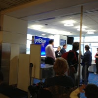 Photo taken at jetBlue Ticket Counter by Helen G. on 11/2/2012