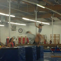 Photo taken at Gymnastics Olympica by Marianne B. on 12/1/2012