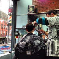 Photo taken at Benny&amp;#39;s Barber Shop by Alex F. on 10/26/2012