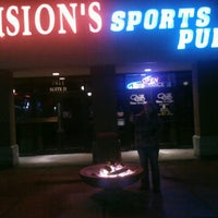 Photo taken at Visions Sports Pub by A-Dogg P. on 3/13/2013