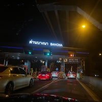 Photo taken at Bang Na Toll Plaza by Danne D. on 3/6/2022