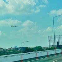 Photo taken at Airport Entrance Bridge by Danne D. on 4/24/2024